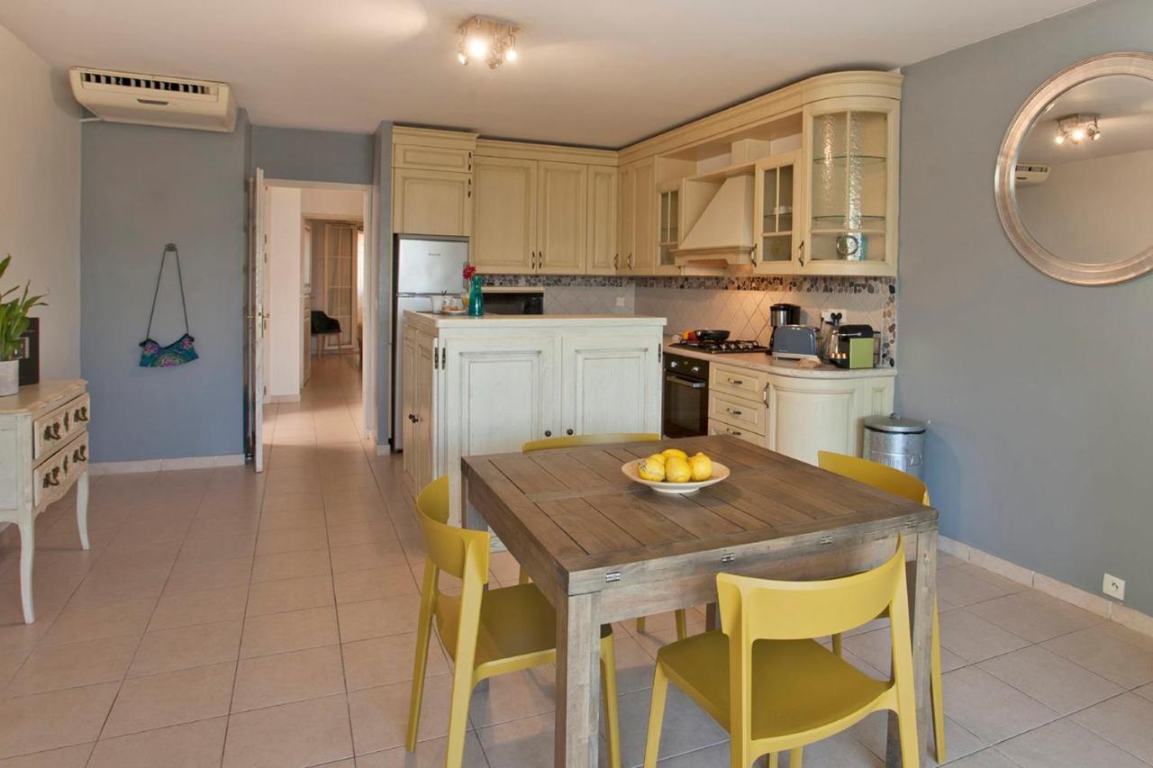 Mare Appart Avec Jardin Et Bbq Vue Mer Et Montagne Plage Et Port A 2 Pas Calvi  Exterior foto