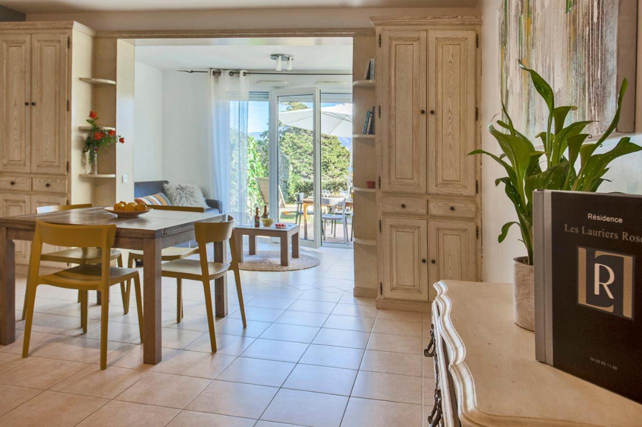 Mare Appart Avec Jardin Et Bbq Vue Mer Et Montagne Plage Et Port A 2 Pas Calvi  Exterior foto