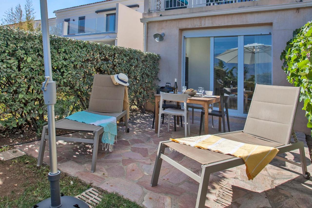 Mare Appart Avec Jardin Et Bbq Vue Mer Et Montagne Plage Et Port A 2 Pas Calvi  Exterior foto